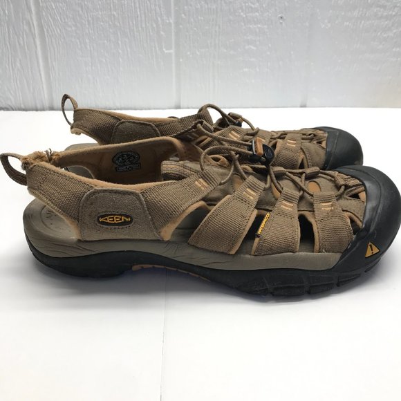 Keen Newport H2 Mens 12 Brown Leather Hiking Trail Water Beach Sandals Shoes main image 4
